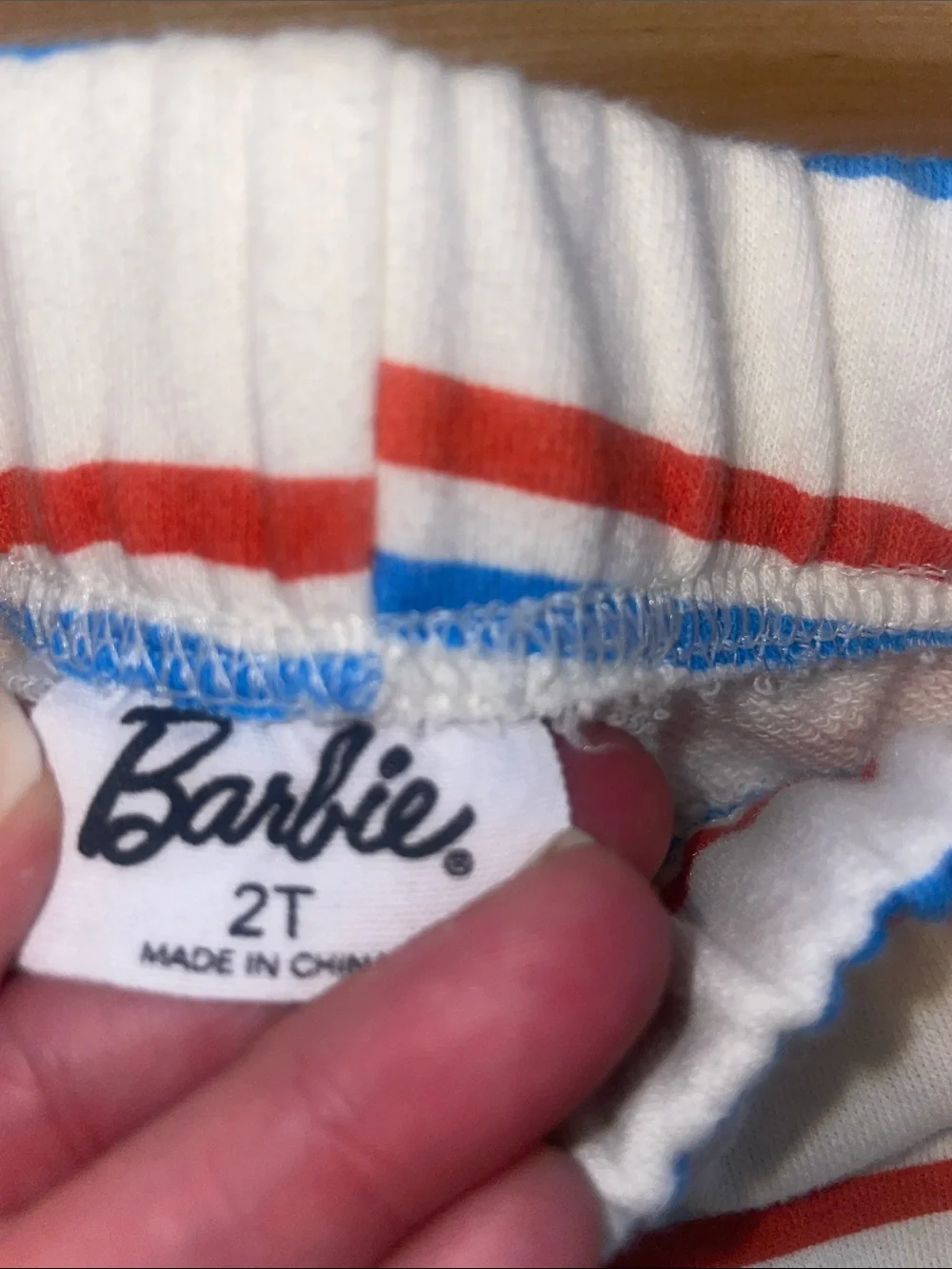 Barbie outfit size 2T